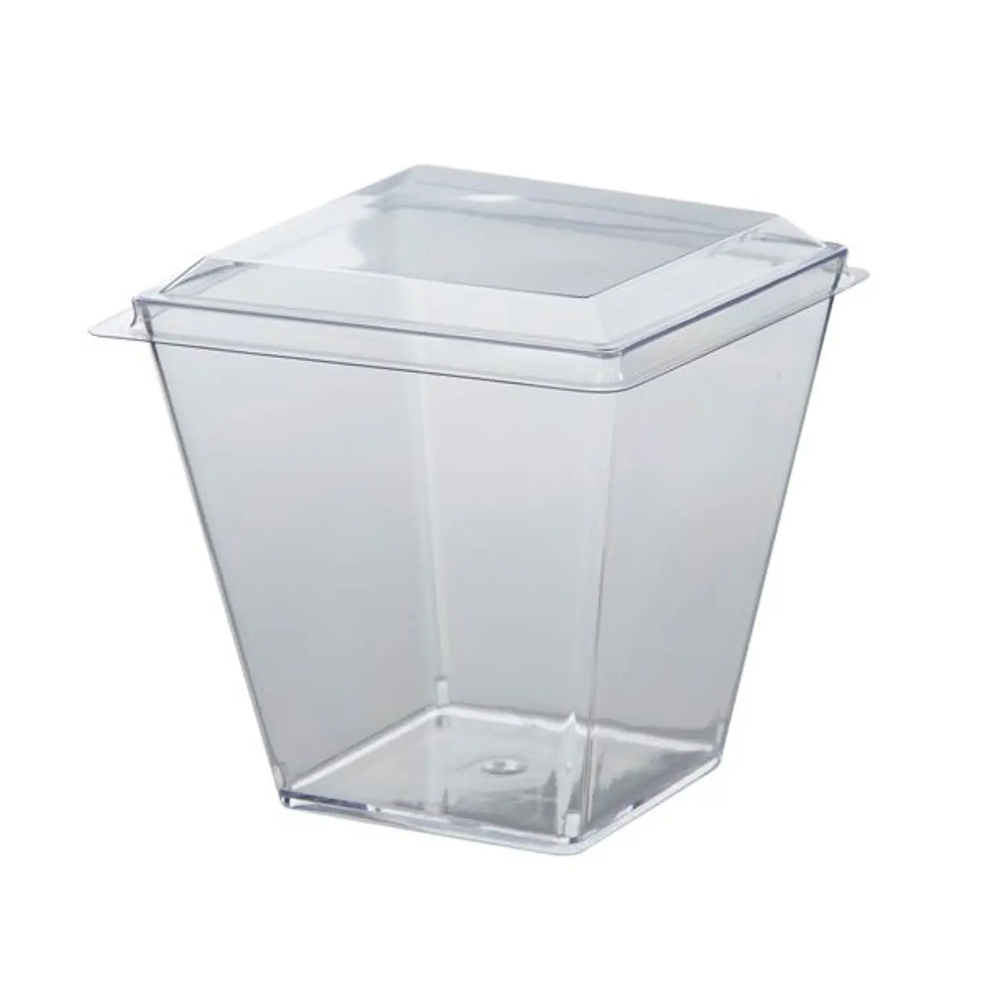Vaso Pote acrílico repostería 8 OZ - 240 ML  1