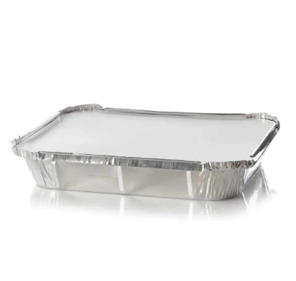 Envase Desechable Aluminio C30 C/tapa (100 Unidades) 1