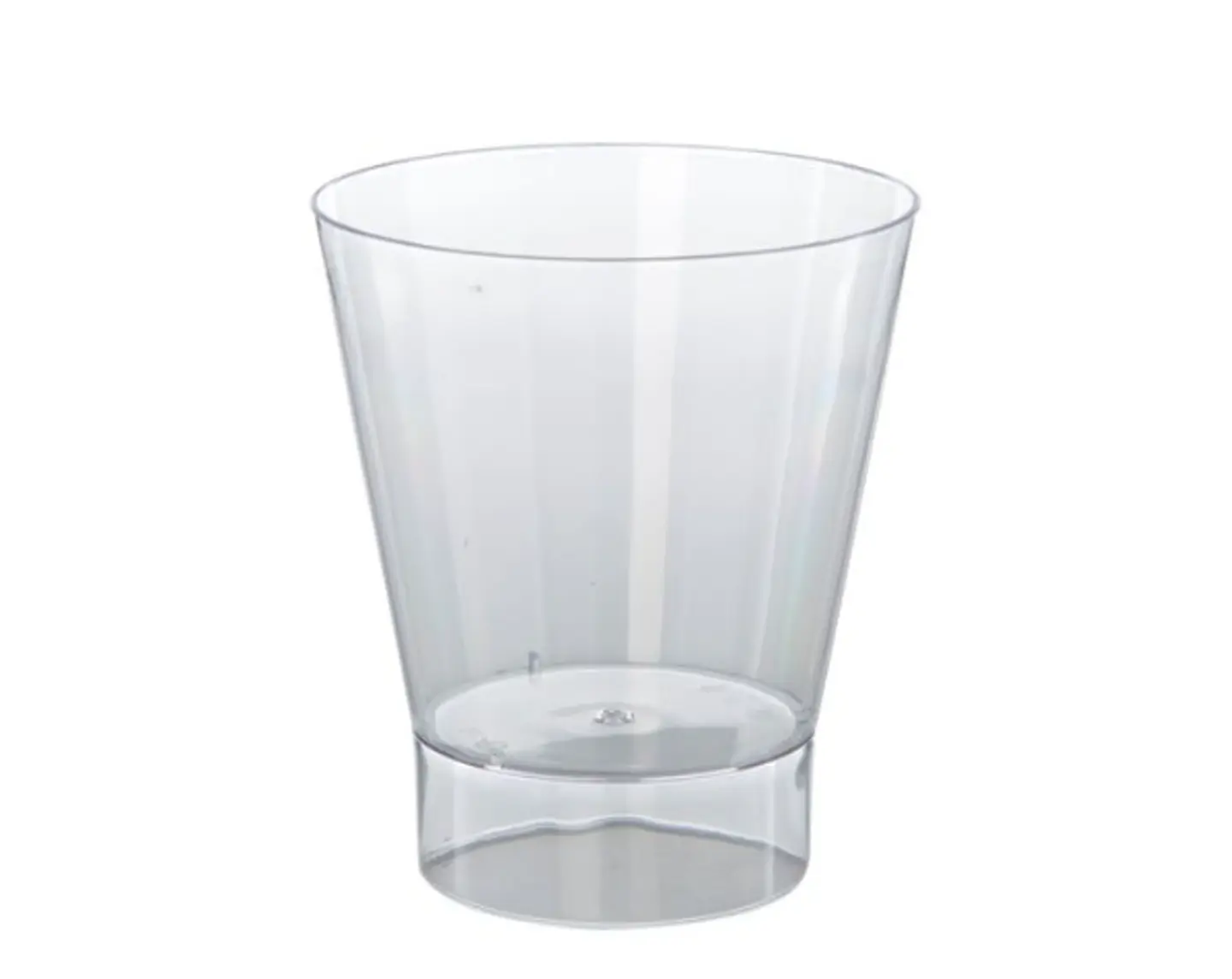 Vaso Pote Redondo repostería Acrílico7 OZ 210 ML Sin Tapa Pack 50 unid 1