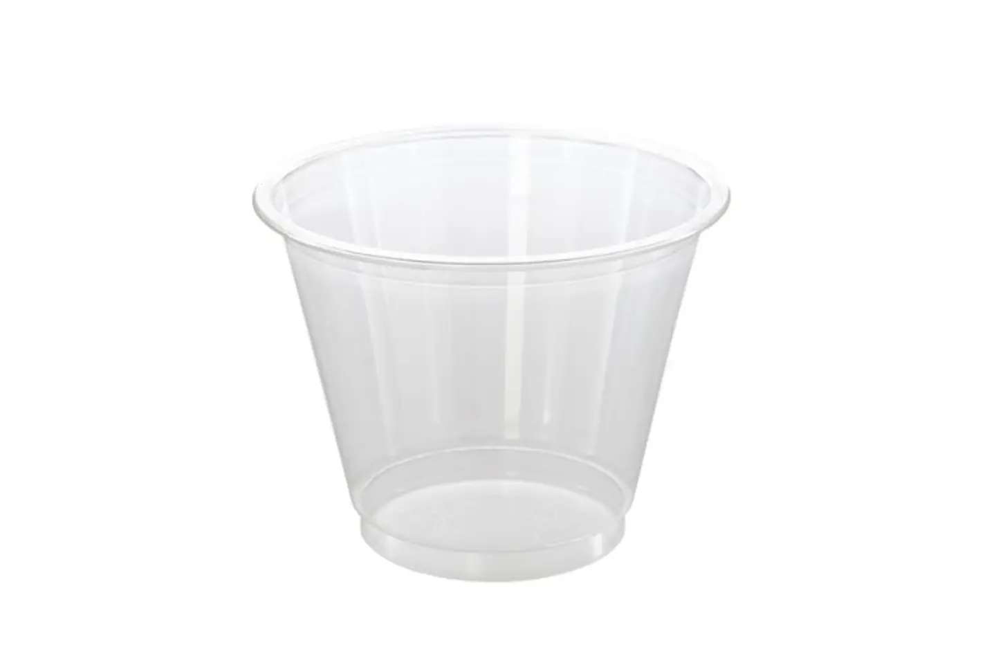 Vaso Plástico Pet Transparente 270cc / 9oz X 100unid 1