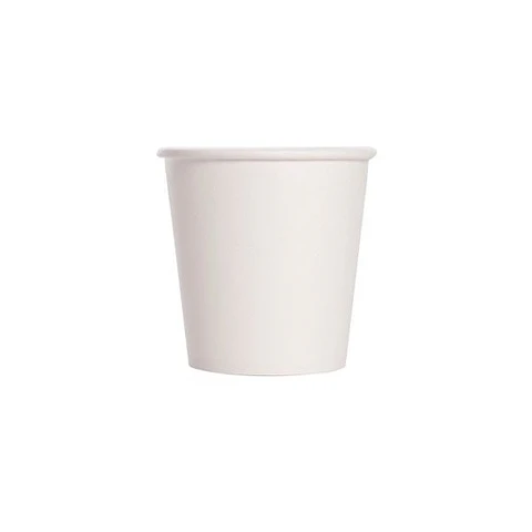 Vasos Polipapel Blanco 4 Onzas 125 ml para Café o Té