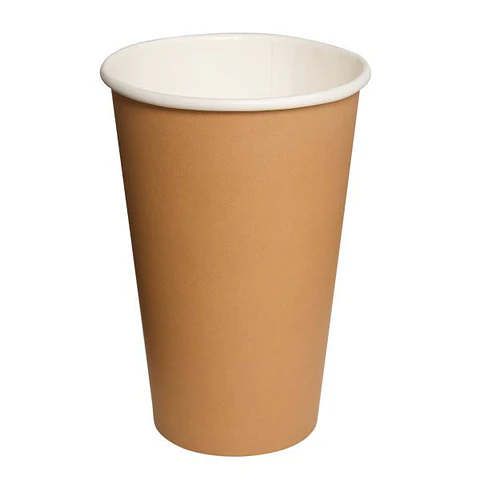 Vaso polipapel una capa Kraft 16oz 470 ml