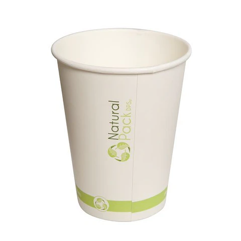 Vaso Compostable una capa 12 oz / 350ml para bebidas