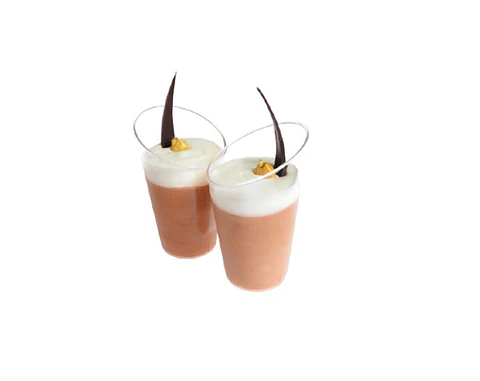 Vasos Shot Acrilico Postres Pocillo Plastico Redondo 160ml