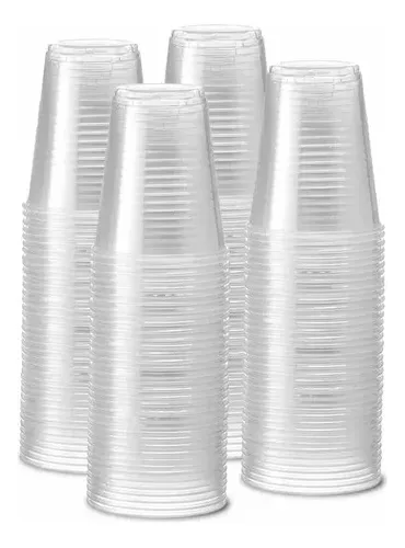 Vasos Plásticos Economico 200 cc – Desechable, Resistente y Práctico