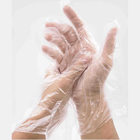 Guantes Desechables de Polietileno