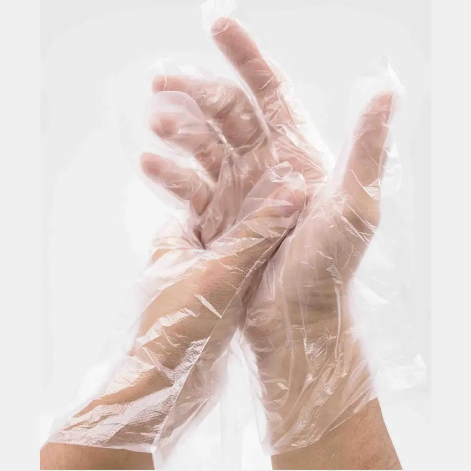 Guantes Desechables de Polietileno 1