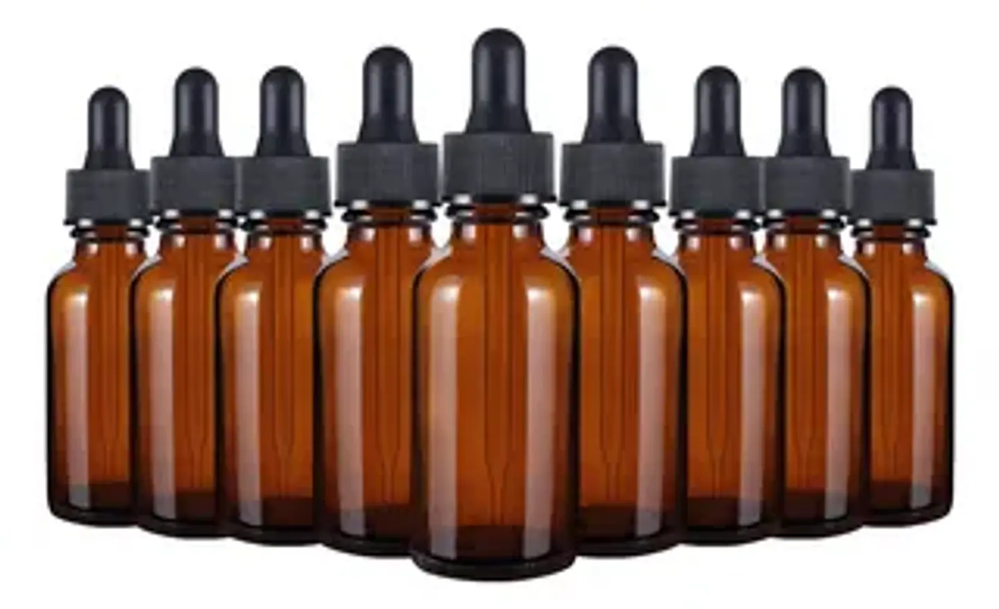 Frasco Gotero de Vidrio Ámbar 30 ml con Cuentagotas 2