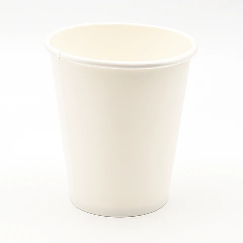 Vaso Blanco 6 oz de Polipapel – Ideal para Espresso, Té y Porciones Pequeñas