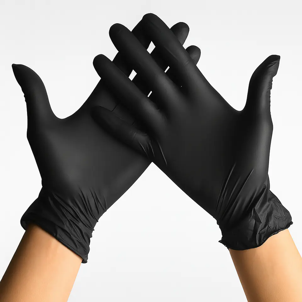  Guantes de Nitrilo – Resistentes, Sin Polvo y de Uso Profesional 1