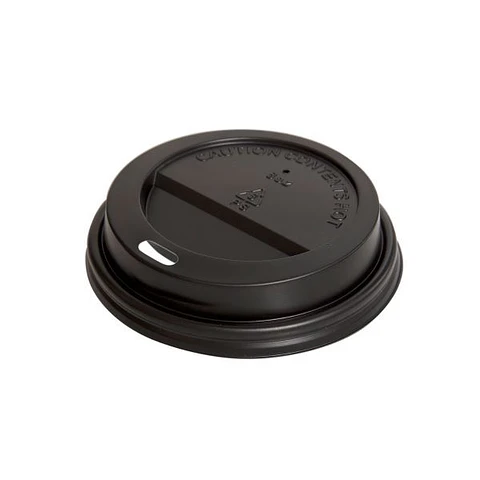 Tapa Negra Para Vaso Polipapel 