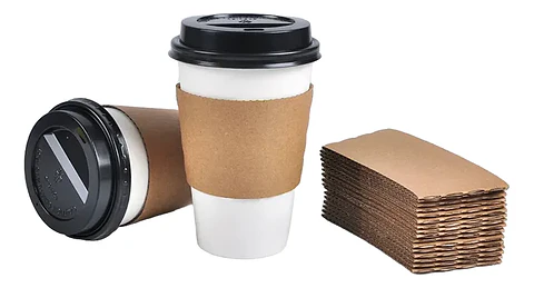 Manga Para Vaso De Café Cubrevasos Kraft