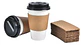 Manga Para Vaso De Café Cubrevasos Kraft - Miniatura 1