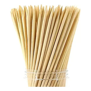 Brochetas Anticucho Palos Pincho Bamboo 250×2,5mm 