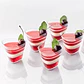 Vasos Shot Acrilico Postre Pocillo Plastico Triangular 80ml - Miniatura 1