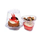 Vasos Shot Acrilico Postre Pocillo Plastico Triangular 80ml - Miniatura 2