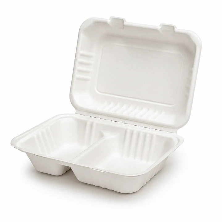 Porta Colación con División Compostable  1