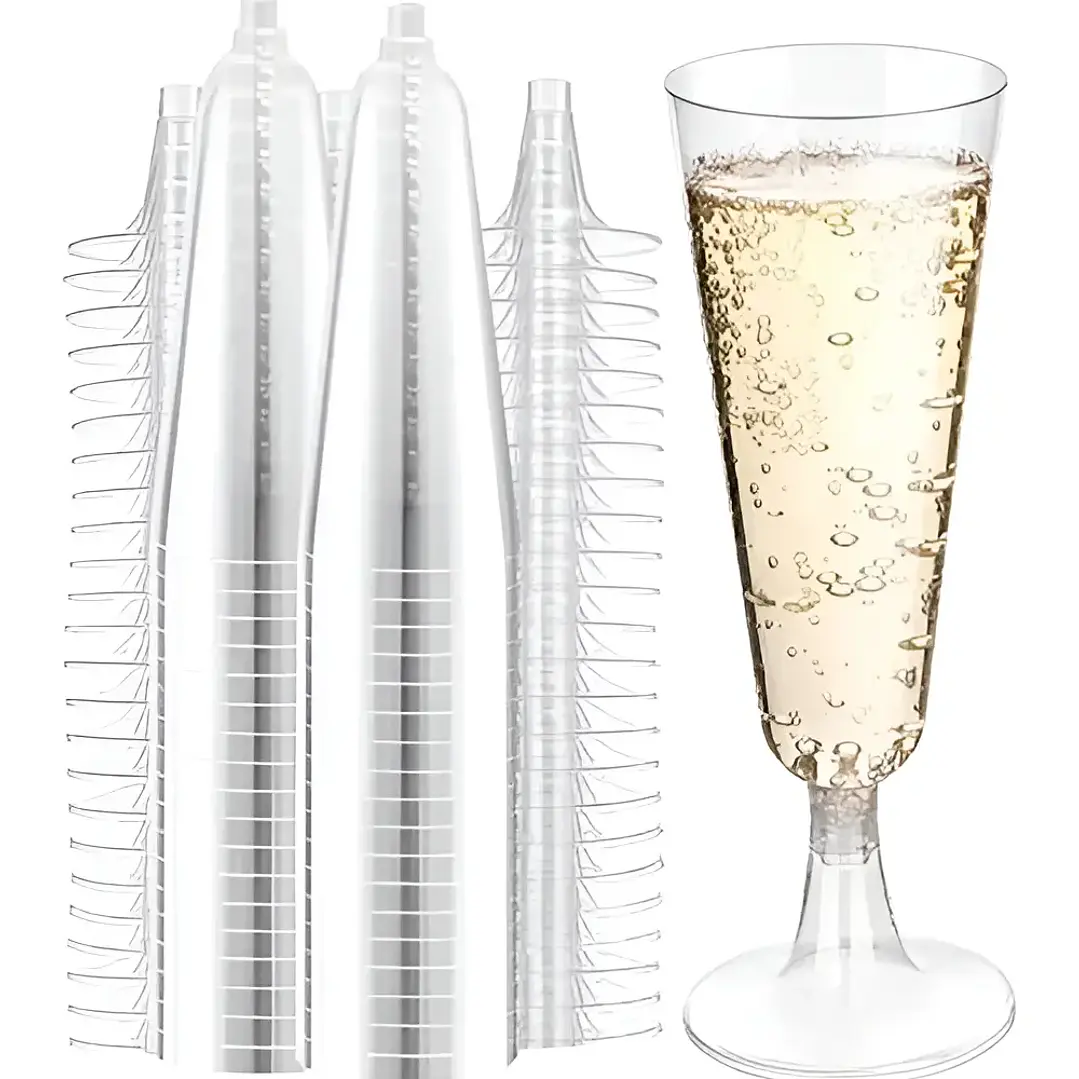 Copas Champagne Acrílica 5oz/162ml 1