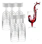 Copa para Vino Acrílica 6 oz (177 ml) Transparente - Miniatura 1