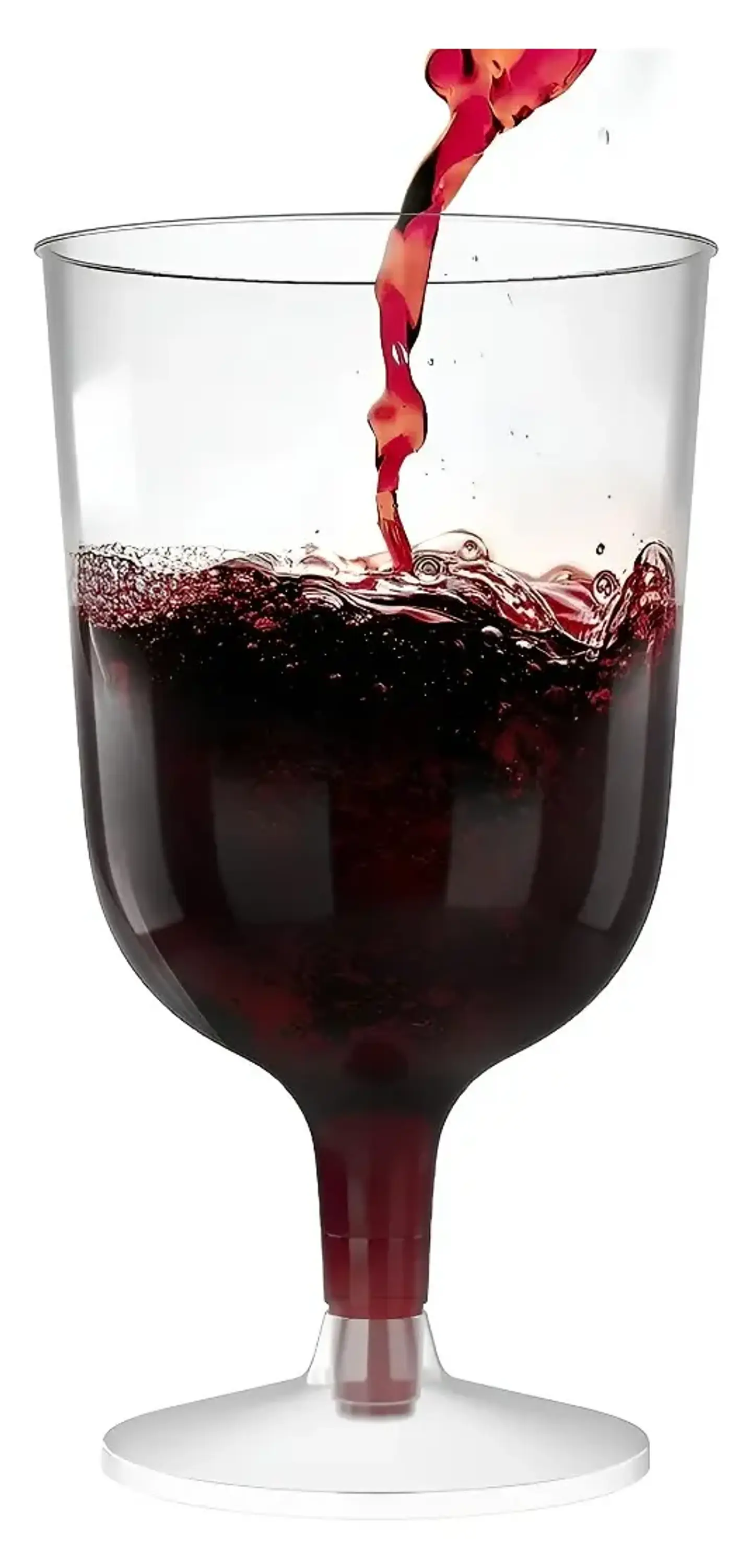 Copa para Vino Acrílica 6 oz (177 ml) Transparente 2