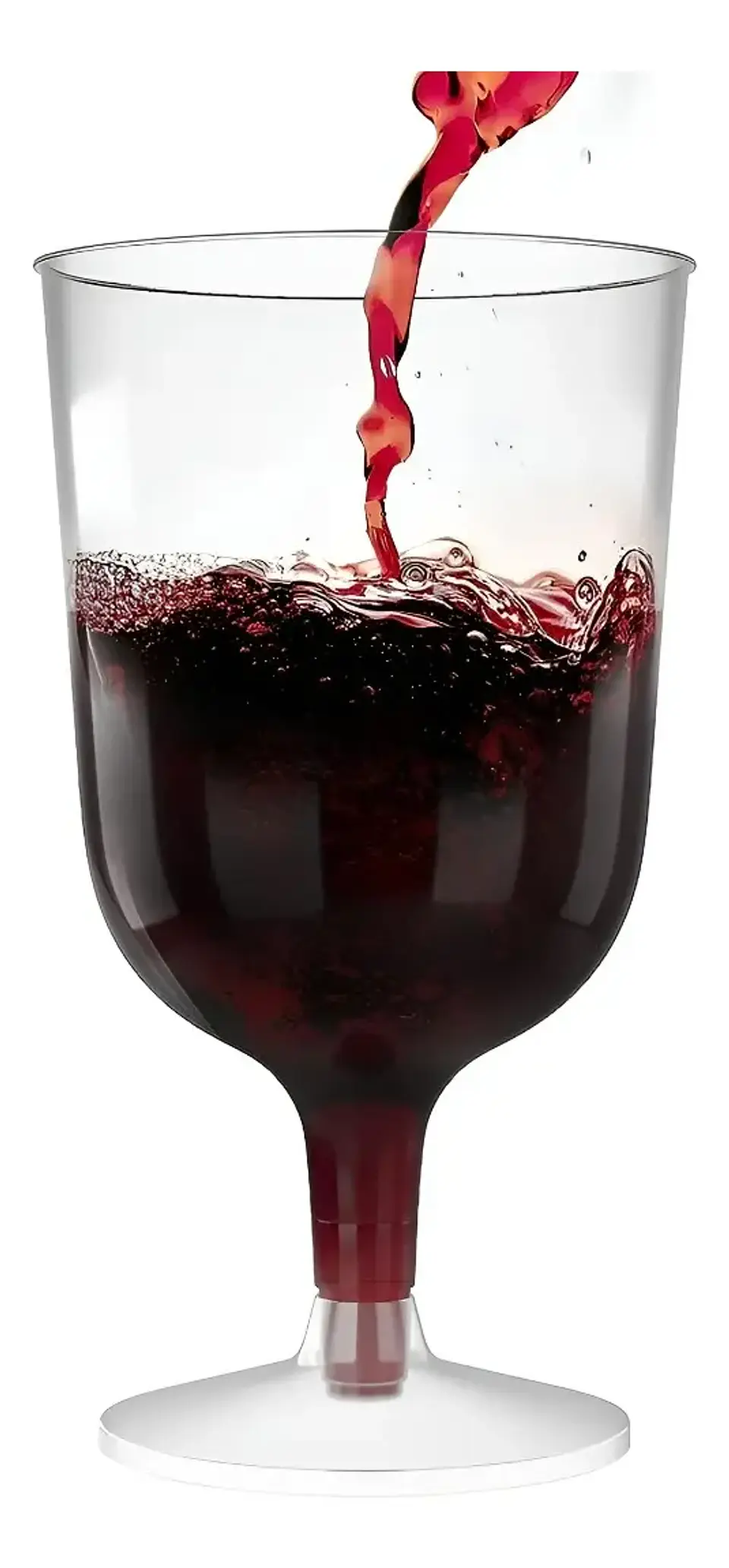 Copa para Vino Acrílica 6 oz (177 ml) Transparente 2