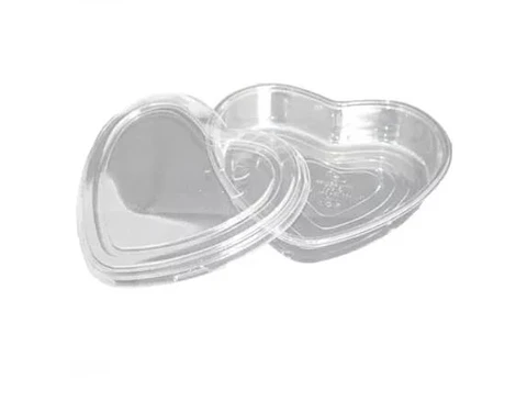 Envase Transparente Dulce Corazon x 200 Unid