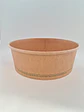 Bowl Papel Kraf Pla 1300 Cc Con Tapa Caja x 300 Unid - Miniatura 1