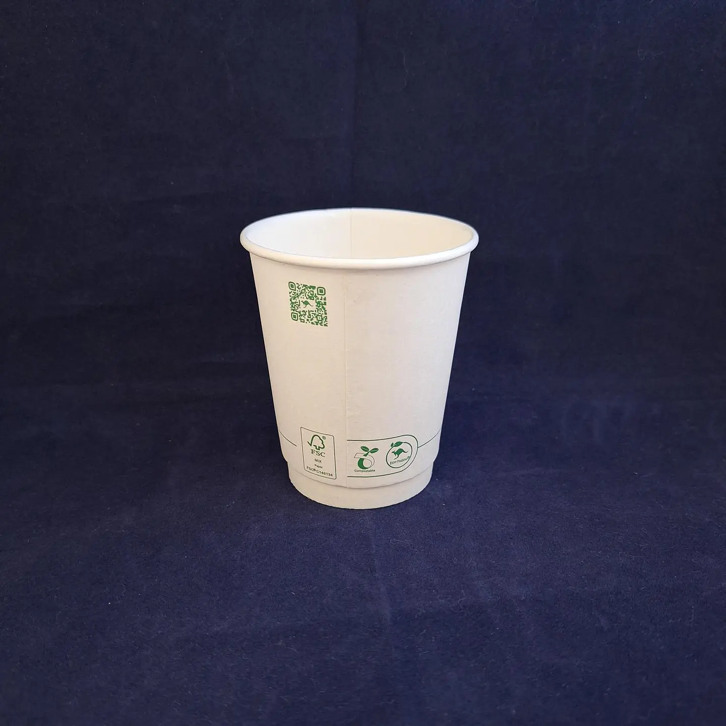 Vaso Doble Pared Pla 8 onzas Caja x 500 Unid 1