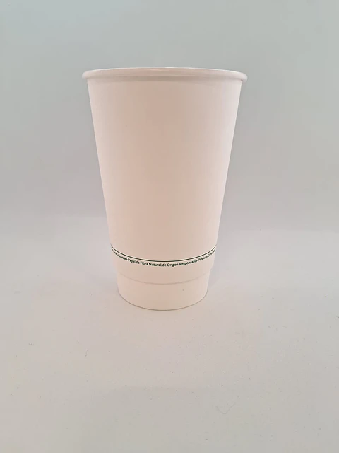 Vaso Doble Pared Pla 16 onzas Caja x 500 Unid