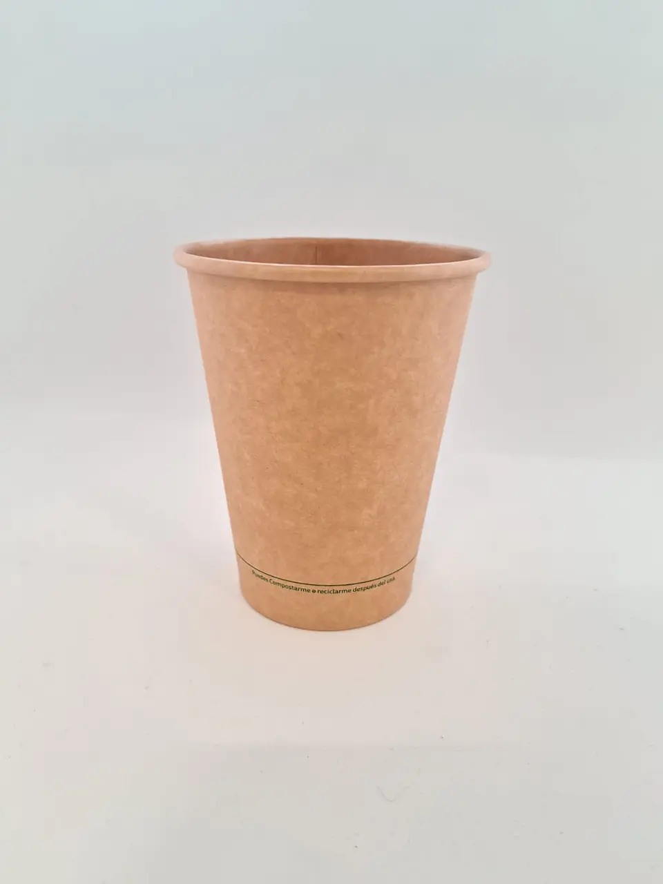 Vaso Kraft Wared Base Compostable 12 onzas Caja x 1000 Unid 1