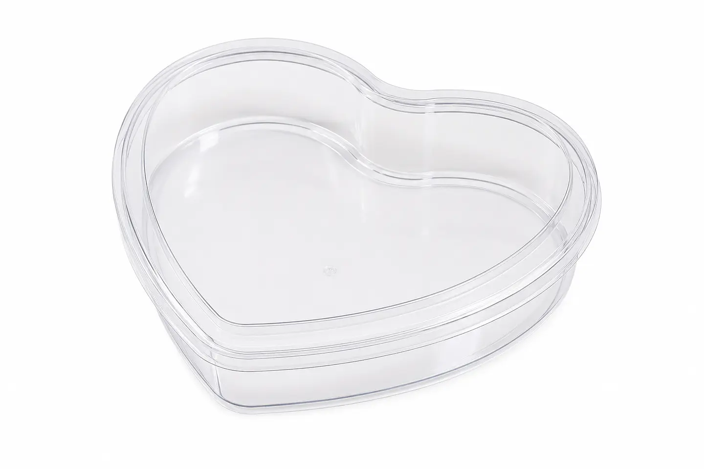 Envase Transparente Dulce Corazón para Chocolates 3