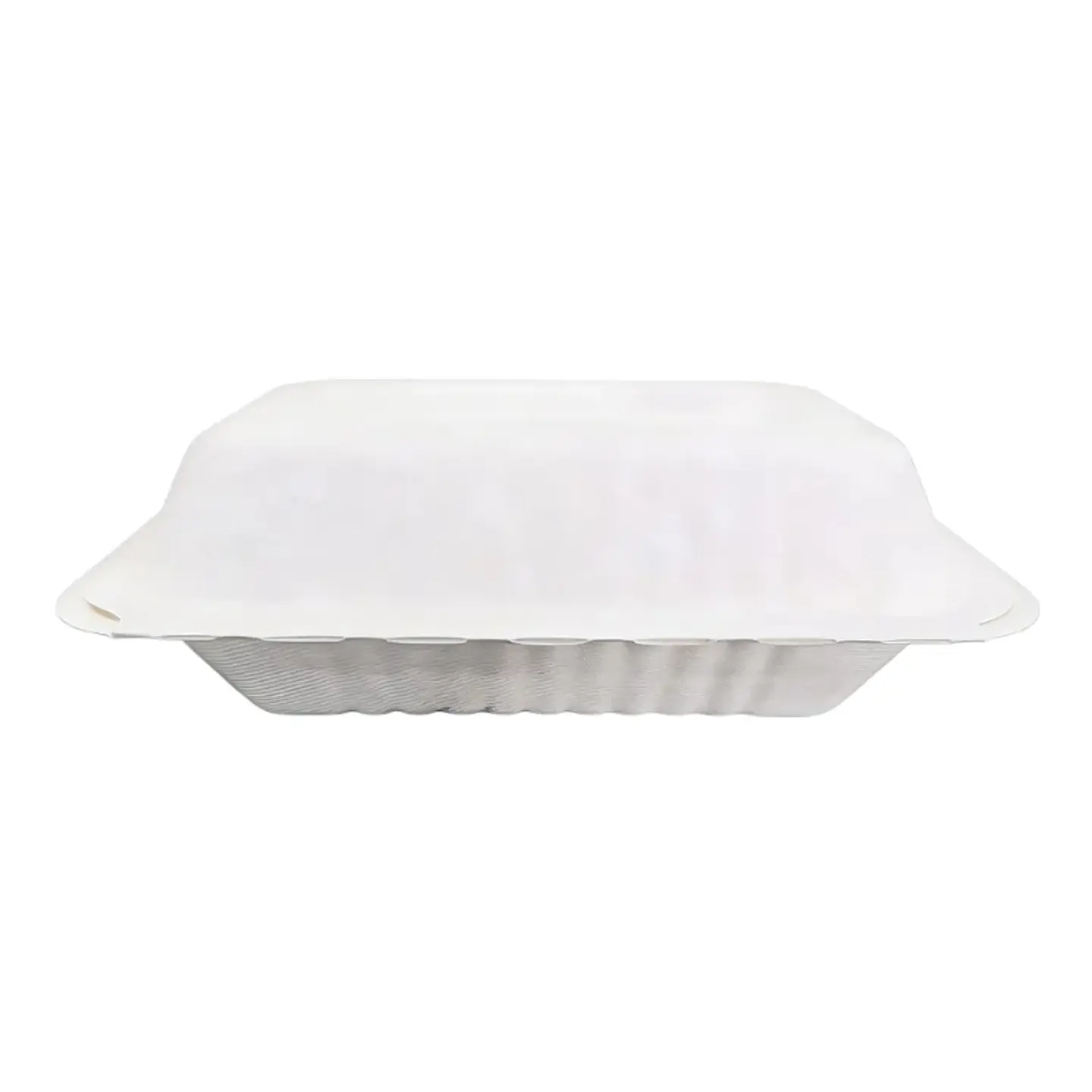 Contenedor De Alimentos Rectangular Bagasse Compostable X 200 Unid 1