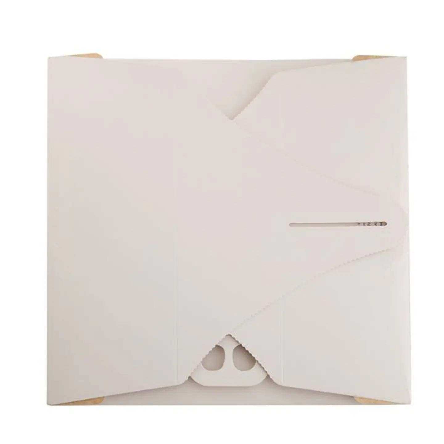 Caja para Torta Blanca con Asa 38 x 38 x 14 cm – Resistente y Fácil de Transportar 2