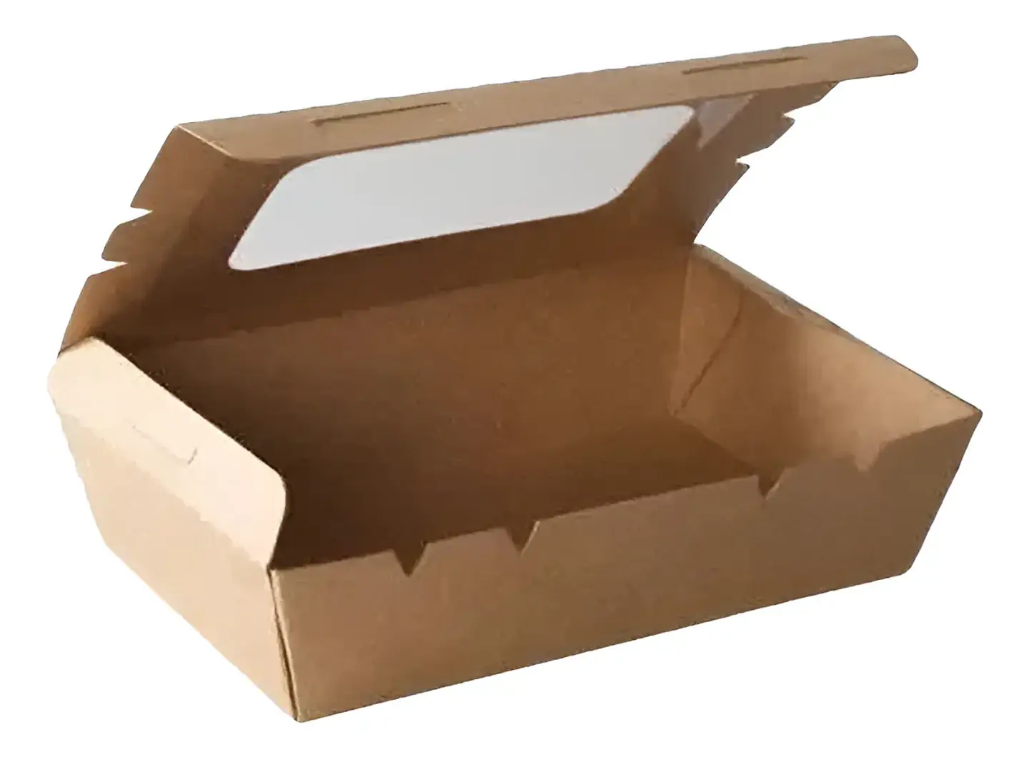 Caja Kraft Con Ventana 1200ml 2