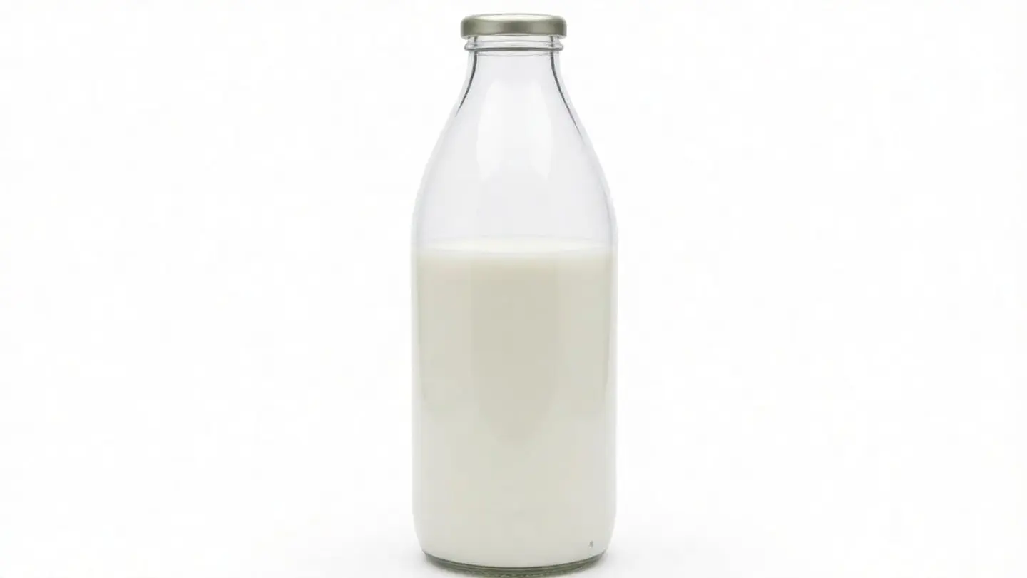 Botella Lechera 1000ml 1 litro con Tapas Incluidas 1