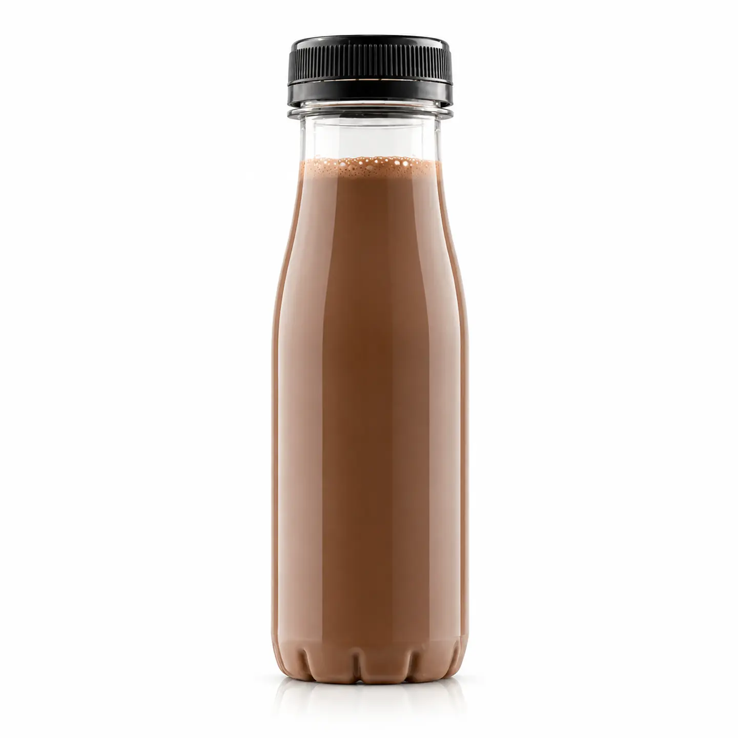Botella PET 200 ml con Tapa Negra 1