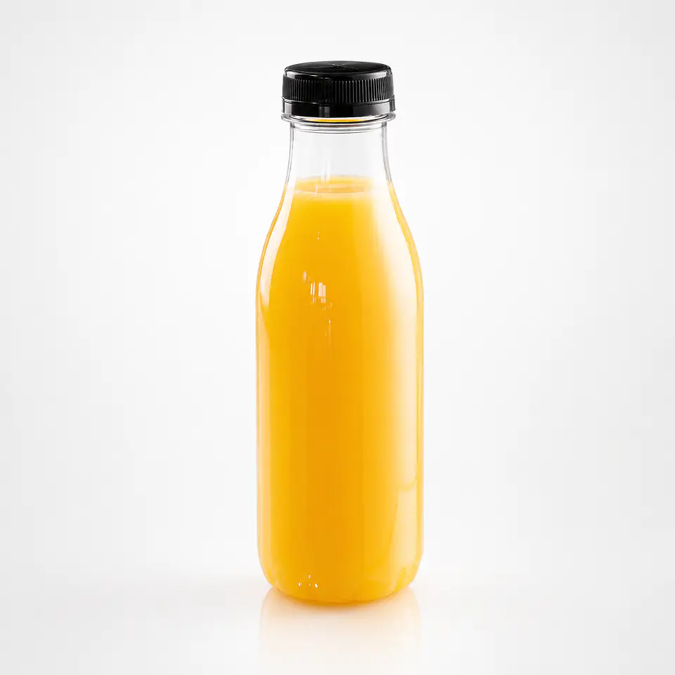 Botella PET 500 ml con Tapa Negra 1