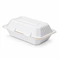 Porta Colación / Contenedor Caja De Alimentos Comida Rectangular Bagasse Compostable  - Miniatura 1