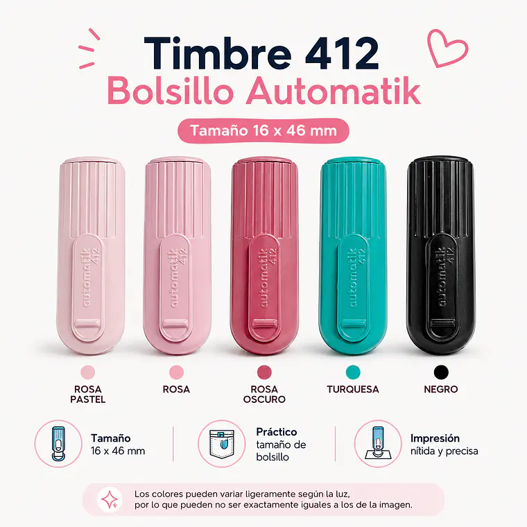 Timbre de bolsillo 412 Automatik 2