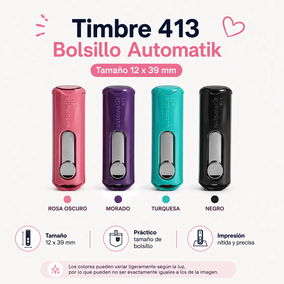 Timbre de bolsillo 413 Automatik 2