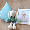 Set de Regalo Infantil Cuadro Nombre Personalizado + Peluche + Cojín Gota