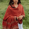 Dupatta Roja Tribal 