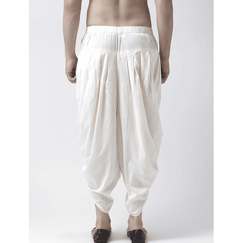 Pantalón Dhoti Blanco 