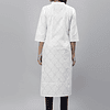 Kurta Blanca Algodón 