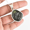 Colgante Plata Moldavita Bruto 10,2 Gramos