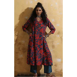 Conjunto Anarkali Algodón 