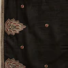 Conjunto Terciopelo Negro Bordado