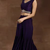Conjunto Morado Bordado