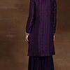 Conjunto Morado Bordado