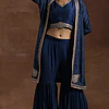 Conjunto Seda Azul 